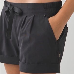 NWOT Black Lululemon Shorts
